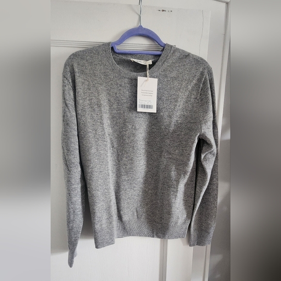 NWT Everlane Cashmere Crew M - Picture 3 of 5